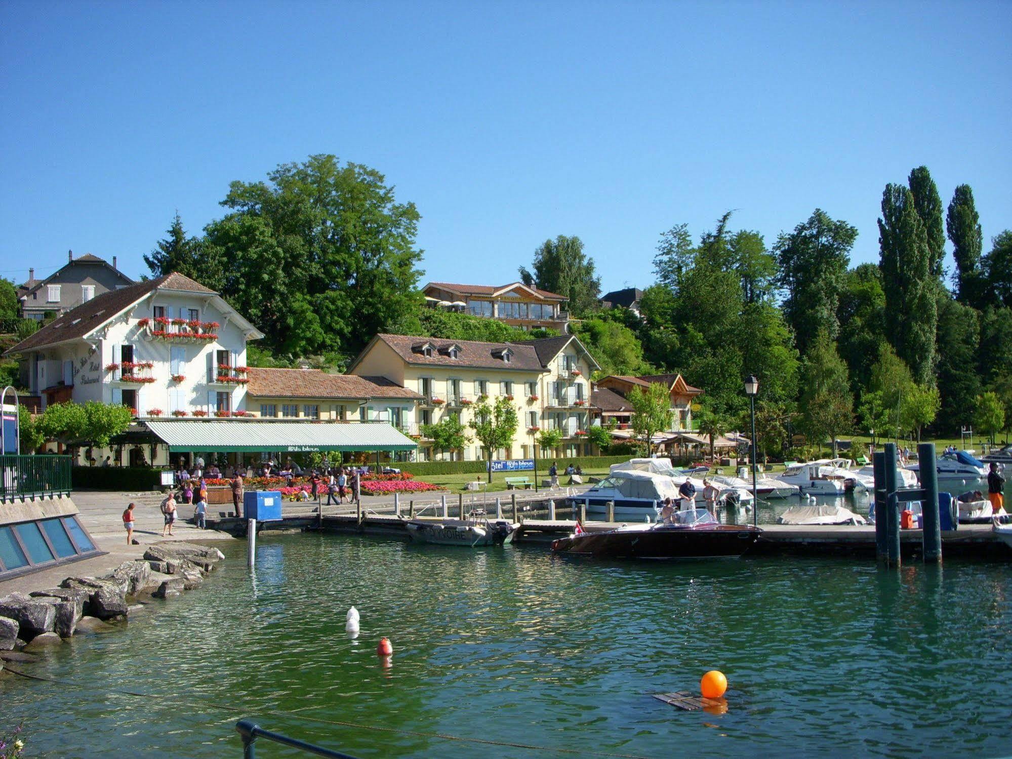 Hotel Le Jules Verne Yvoire Exterior foto